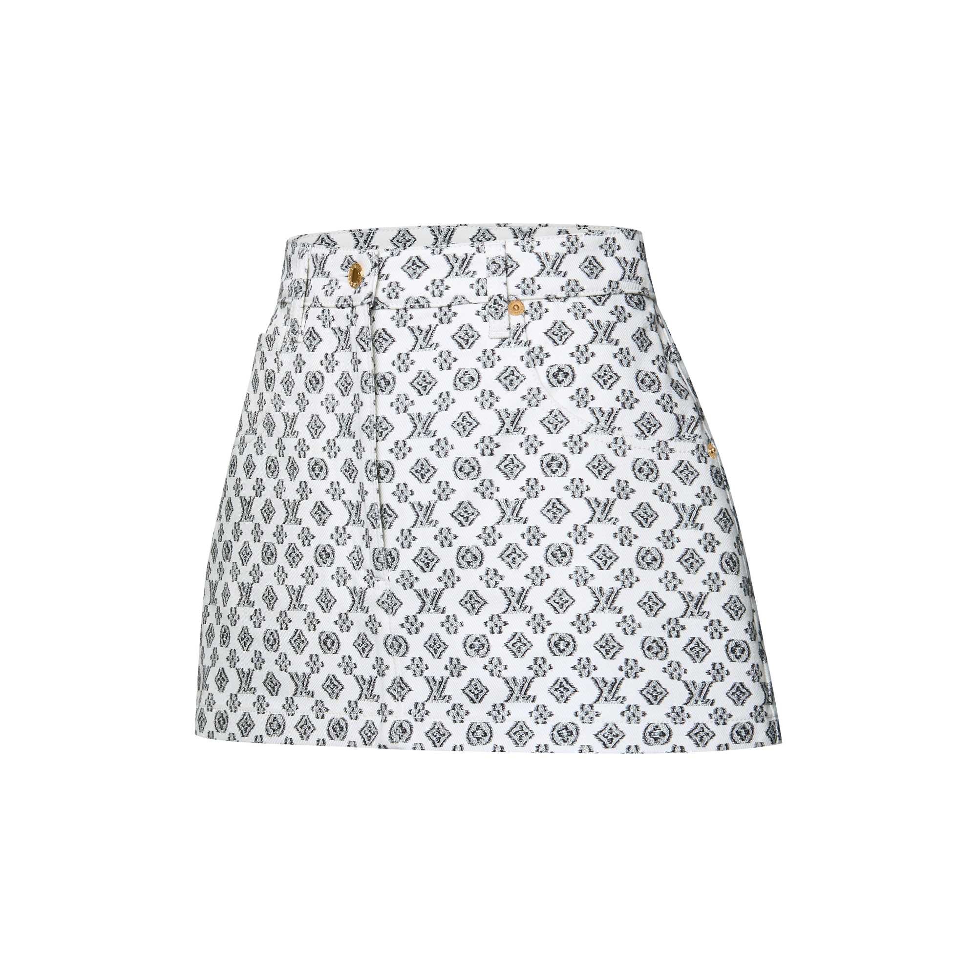 LOUIS VUITTON モノグラムミニスカート Blurry Monogram Mini Skirt - Women - Ready-to-Wear | LOUIS VUITTON ®
